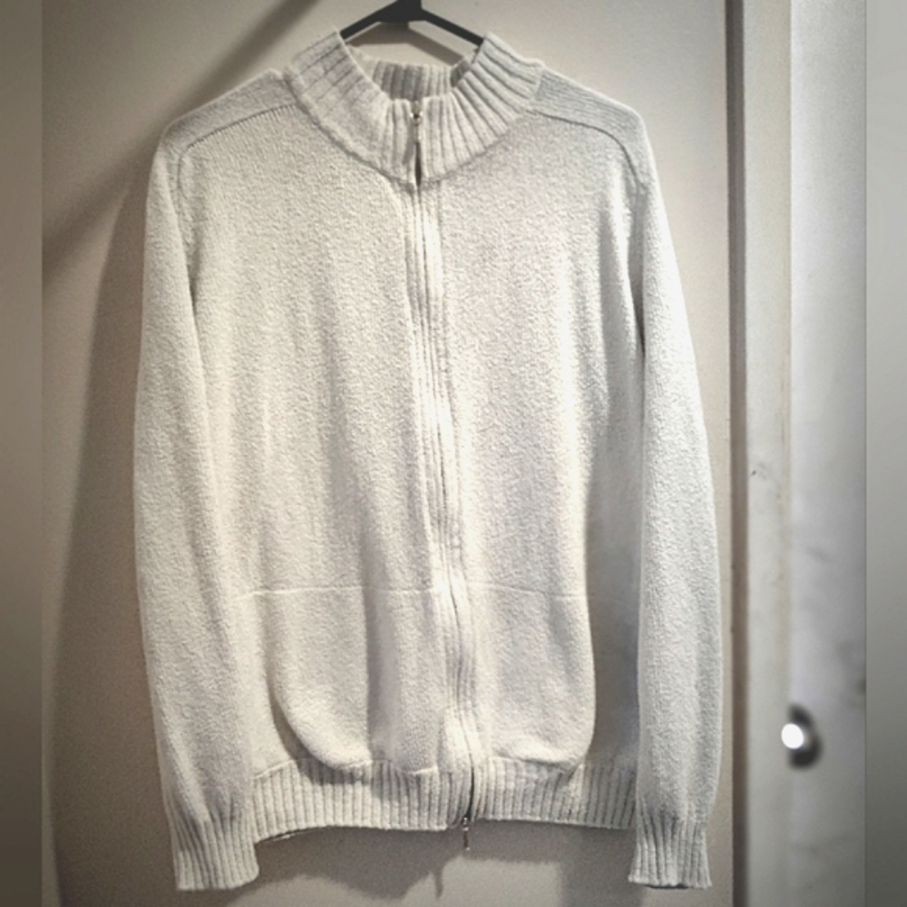 Loro piana full zip cardigan